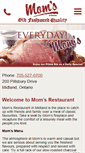 Mobile Screenshot of momsrestaurantmidland.com